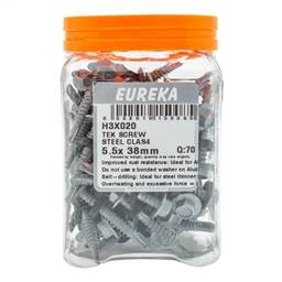 H3X020 - Tek Screw Steel Class 4